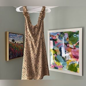 Sunday Best animal print mini dress